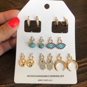 Interchangeable Earring Set